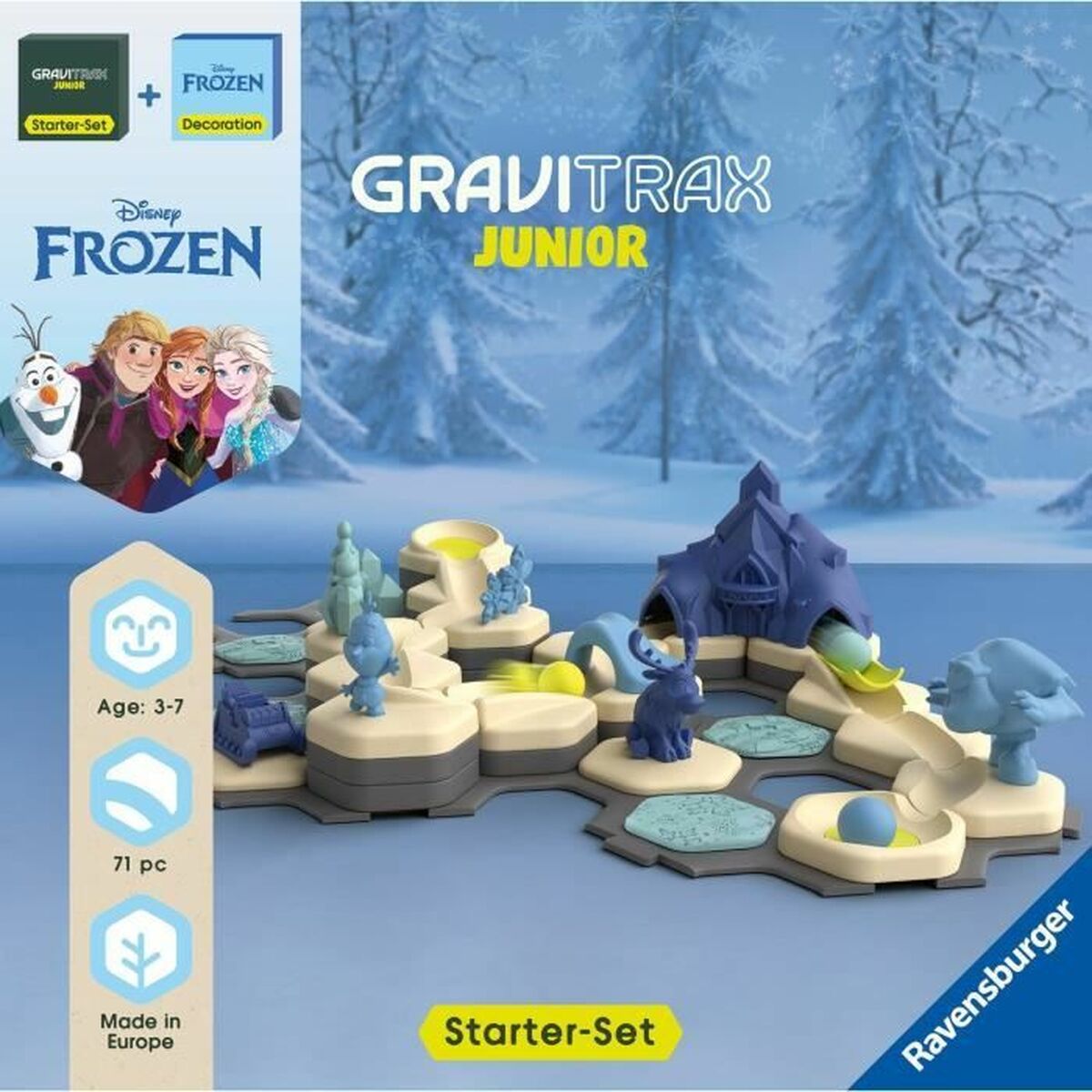 Stolová hra Ravensburger Gravitrax Junior Starter Set Frozen